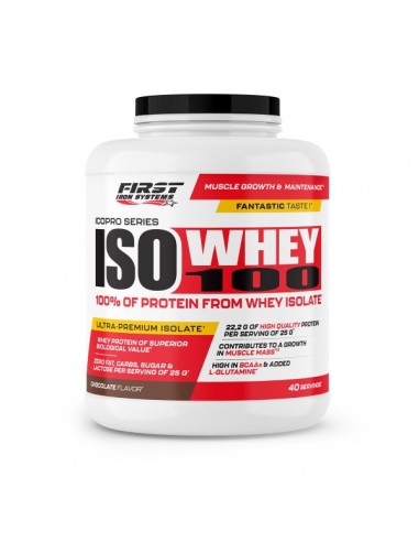 ISO WHEY 100 1KG FIRST IRON SYSTEMS