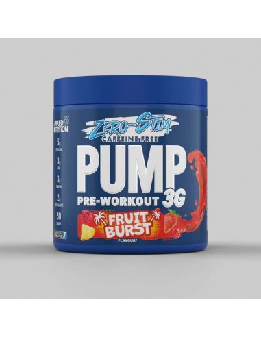 PUMP 3G ZERO STIM 375G APPLIED NUTRITION