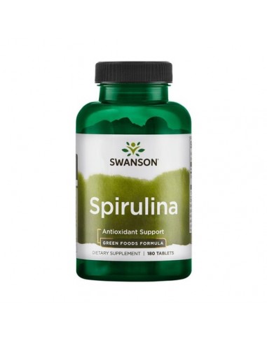 SPIRULINE 500MG 180TABS SWANSON