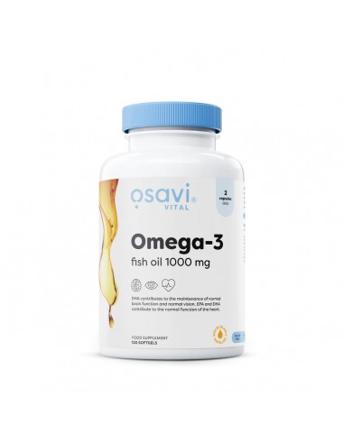 OMEGA 3 MOLECULARLY 120 SOFTGELS OSAVI