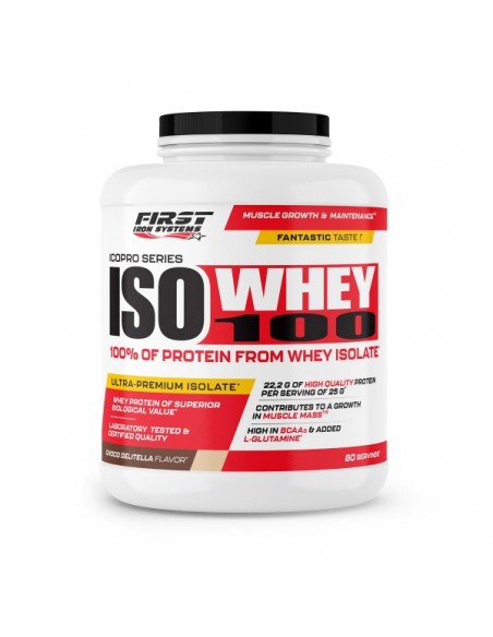 isolate iso whey 100 first iron systems prix le plus bas, whey la moins chere